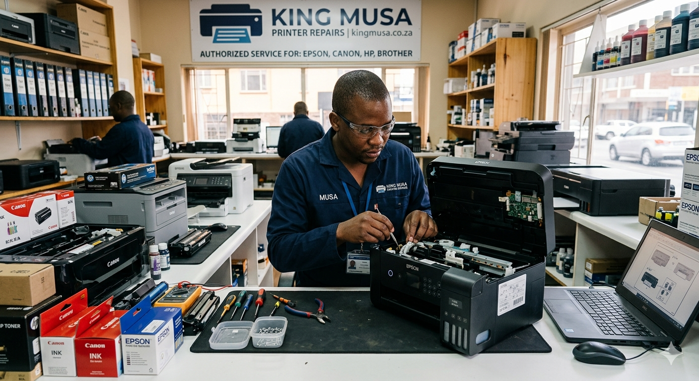 Expert Printer Repairs: Why King Musa Printers is the Top Choice in Johannesburg